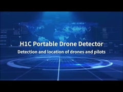 10km Range 1km Altitude Anti Drone System Thiết kế nguồn cung cấp điện kép