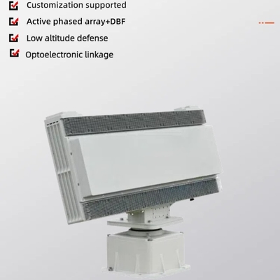 Hệ thống radar phát hiện UAV mảng pha băng X 10km với khả năng phát xạ chủ động